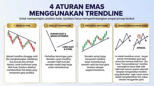 aturan menggunakan trendline aturan menggunakan trendline