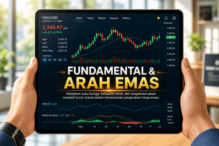 Analisa XAUUSD: Strategi Jitu Membaca Sinyal Rebound Emas Saat Dolar AS Menguat blog post