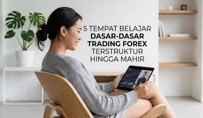 5 Tempat Belajar Dasar Dasar Trading Forex Terbaik 2026 Dengan Materi Terstruktur Sampai Mahir blog post