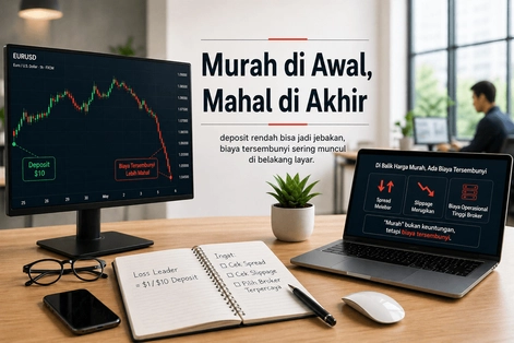 Broker Deposit Rendah