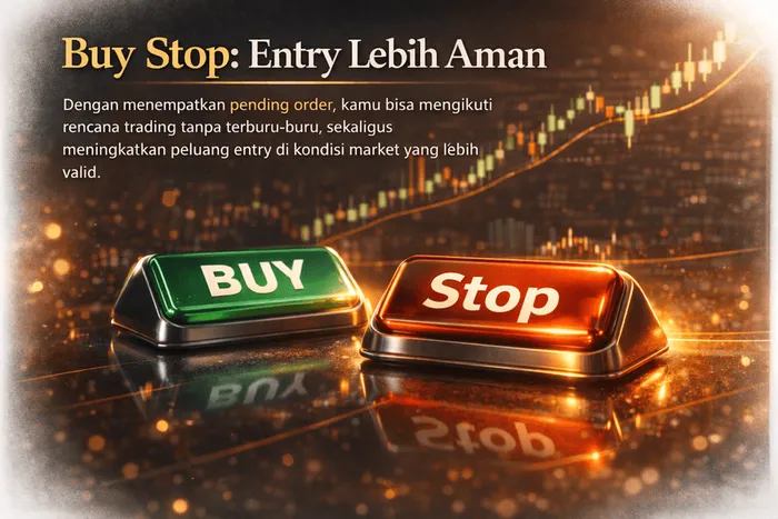 Beli di Harga Mahal Tapi Lebih Aman? Ternyata Fungsi Buy Stop Adalah Penyelamat Modal Kamu di Market Emas blog post