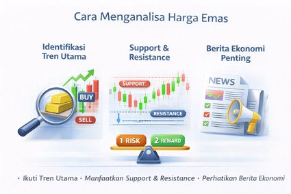 Cara menganalisa harga emas