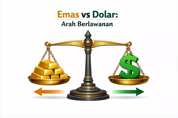 Emas VS Dollar