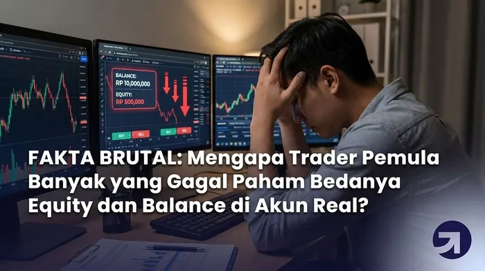 Fakta Brutal: Mengapa Trader Pemula Banyak yang Gagal Paham Bedanya Equity dan Balance di Akun Real? blog post