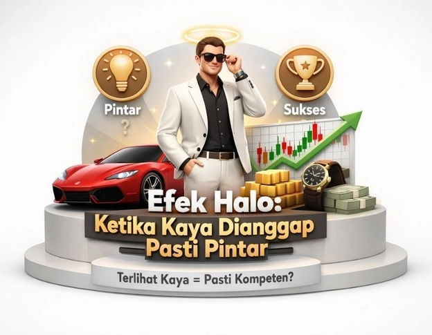 Kaya tidak selalu pintar