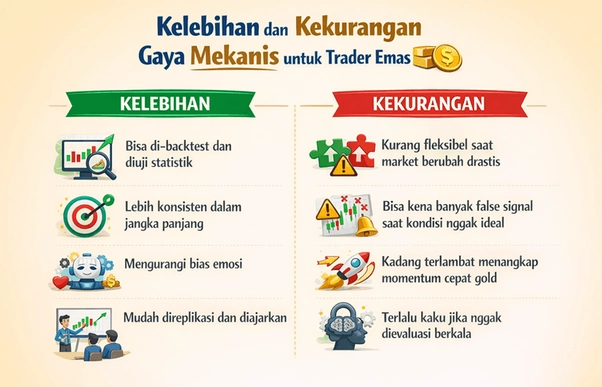 Kelebihan gaya trading