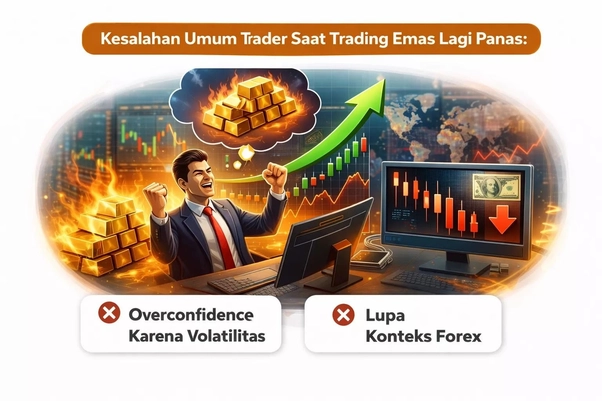 Kesalahan saat trading emas