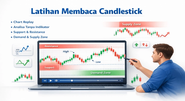 Latihan membaca candlestick