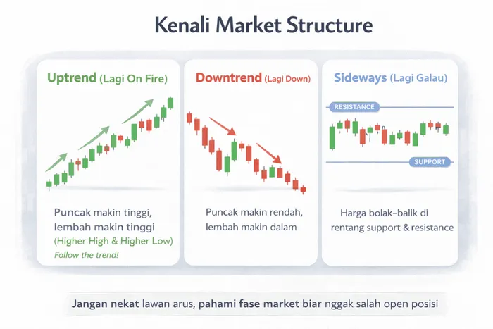Rahasia Trader Pro: Membaca Arah Harga Emas Pakai Price Action Tanpa Indikator Ribet blog post