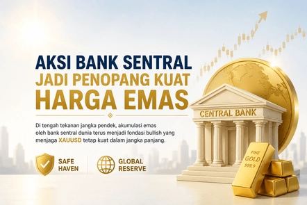Penopang harga emas