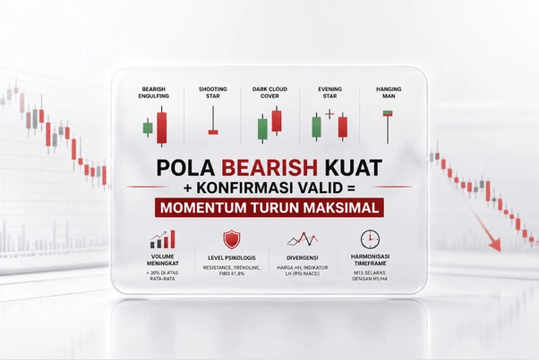 Pola Bearish Kuat
