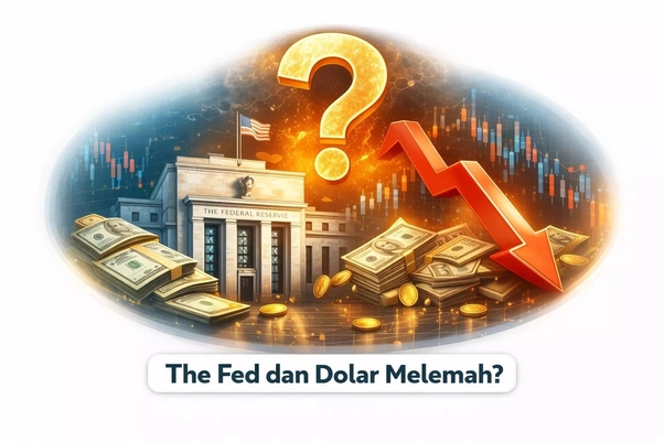 The FED dan Dolar melemah