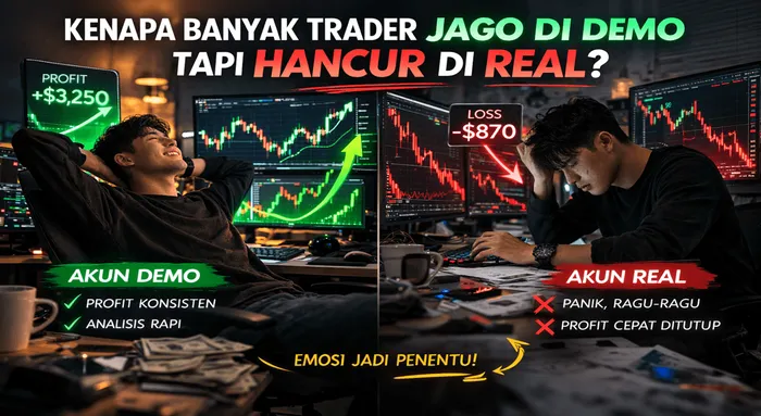 Sakti Tanpa Modal: Cara “Menyulap” Akun Demo Trading Menjadi Mesin Profit di Akun Real blog post