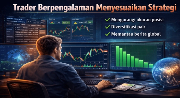 Trader berpengalaman yang adaptif