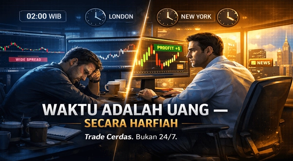 Waktu trading adalah uang