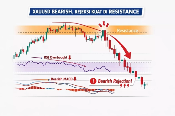 XAUUSD Bearish