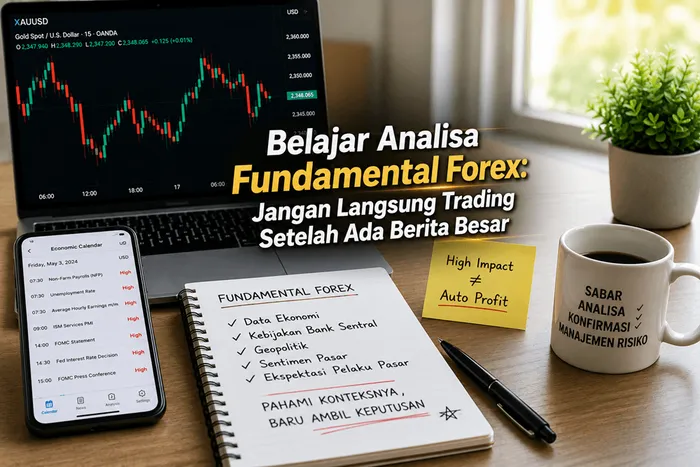 Belajar Analisa Fundamental Forex: Jangan Langsung Trading Setelah Ada Berita Besar blog post