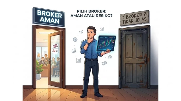 broker aman atau beresiko