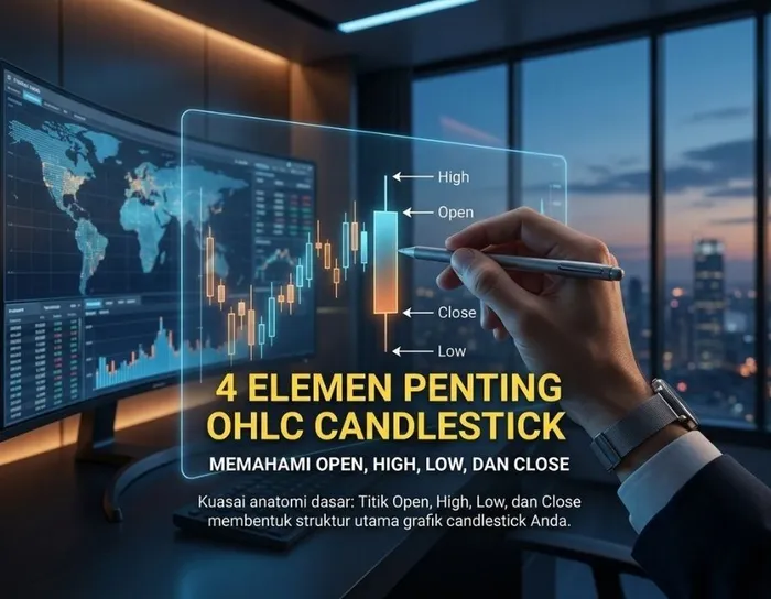Cara Membaca Candlestick Pemula Buat Bedah Arti Warna Ekor dan Bodi Chart blog post