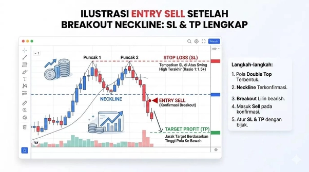 entry sell pada market forex