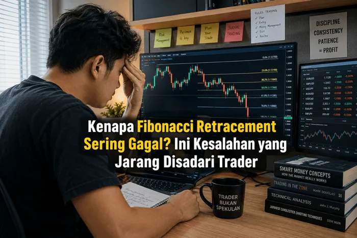 Kenapa Fibonacci Retracement Sering Gagal? Ini Kesalahan yang Jarang Disadari Trader blog post