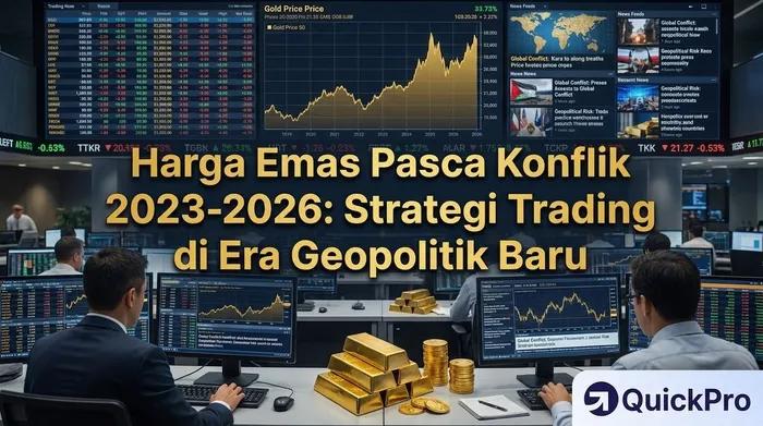 Harga Emas Pasca Konflik 2023-2026: Strategi Trading di Era Geopolitik Baru blog post