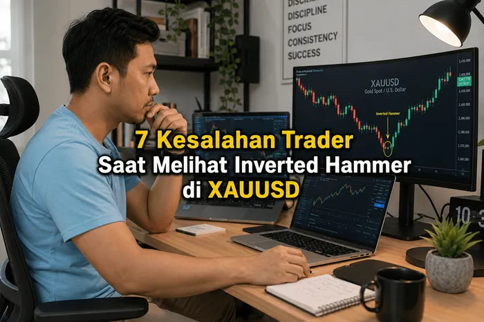 Jangan Langsung Buy! 7 Kesalahan Trader Saat Melihat Inverted Hammer di XAUUSD  blog post