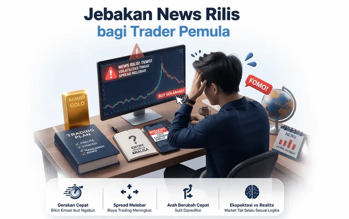 Trading Emas di Tengah News Forex: Nekat Bisa Rugi, Paham Bisa Profit, pilih yang mana Quickers?! blog post