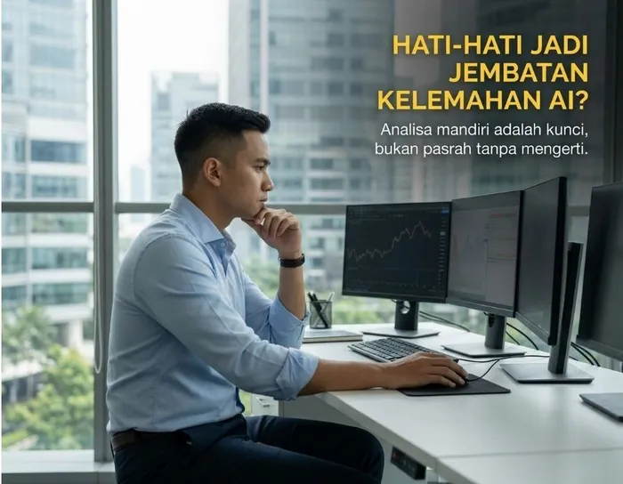 Otak Jadi Tumpul Gara-gara AI Trading? Bahaya Malas Analisa Karena Terlalu Percaya Sama Robot. blog post