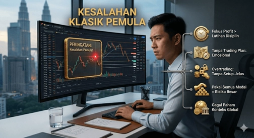 kesalahan klasik trader pemula