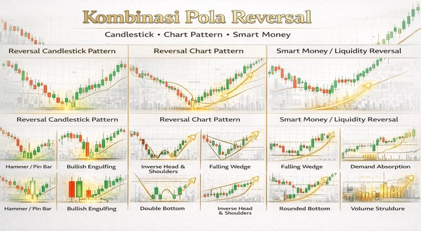 kombinasi pola reversal