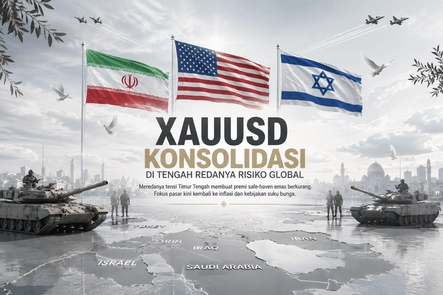 konsolidasi XAUUSD