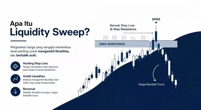 Trading XAUUSD: Cara Menangkap Liquidity Sweep yang Sering Bikin Trader Rugi! blog post