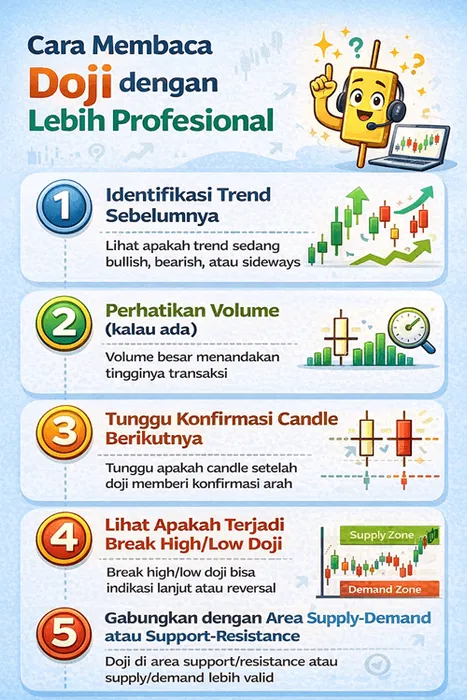 Doji Candlestick Itu Tanda Market Ragu… Tapi Siapa yang Sebenarnya Ragu? Buyer atau Seller? blog post