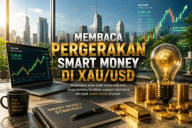 membaca pergerakan harga emas