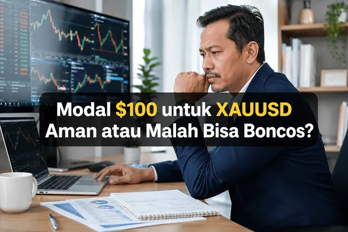 Belajar Trading Dari Nol: Modal $100 untuk XAUUSD Aman atau Malah Bisa Boncos? blog post