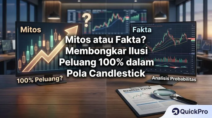 Mitos atau Fakta? Membongkar Ilusi Peluang 100% dalam Pola Candlestick blog post