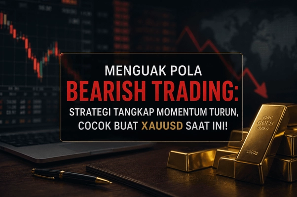 pola bearish trading