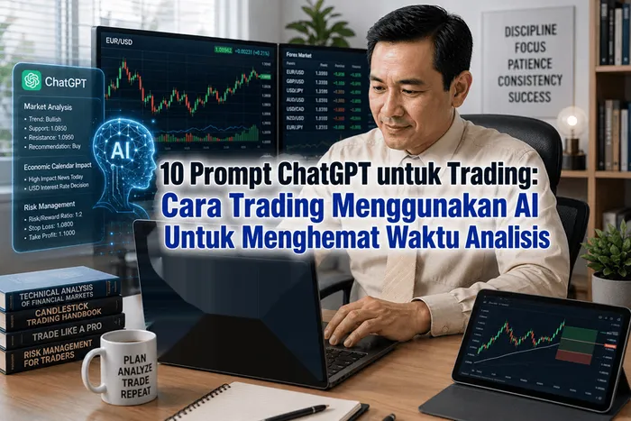 10 Prompt ChatGPT untuk Trading: Cara Trading Menggunakan AI Untuk Menghemat Waktu Analisis blog post