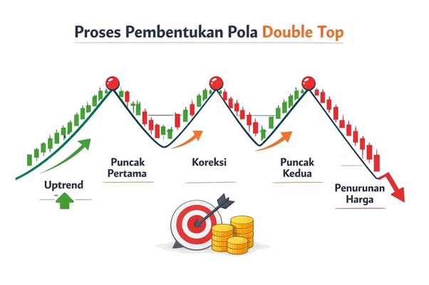 proses pembentukan pola doubletop