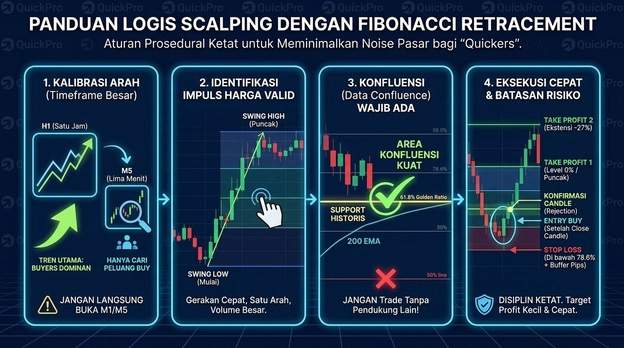 scaliping dengan fibonacci