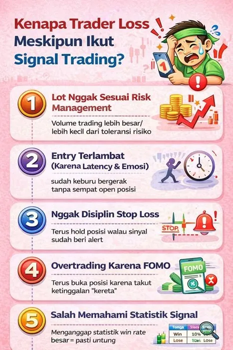Kenapa 90% Trader Gagal Mengikuti Signal Trading? Ini Bukan Salah Signalnya! blog post