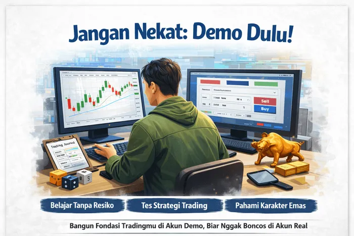 “Ibarat Simulator Pilot” Trading Forex Demo Adalah Kunci Biar Kamu Gak 'Crash' Pas Trading Emas Beneran. blog post