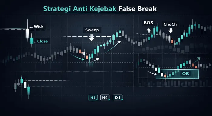 Masih Sering Terjebak 'False Break'? Kuasai Lagi Istilah dalam Trading Forex Tentang Manipulasi Pasar Ini. blog post