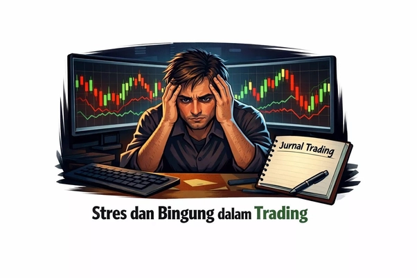 stress dan bingung saat trading