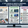 Terjebak Kebisingan Pasar? Pentingnya Mengkurasi XAUUSD Berita dan 3 Tips Memilih Berita Kredibel blog post