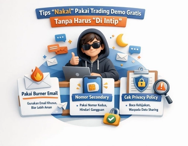 tips menggunakan akun demo
