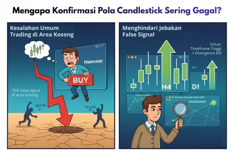1. Konfirmasi Pola Candlestick Sering Gagal.jpg 1. Konfirmasi Pola Candlestick Sering Gagal.jpg