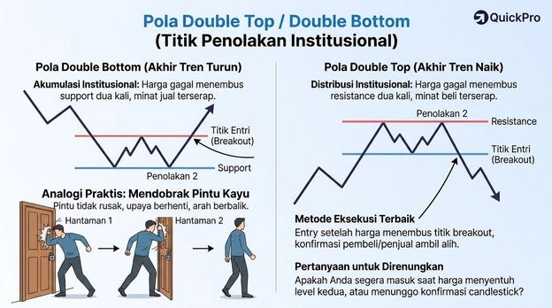 pola double top pola double top