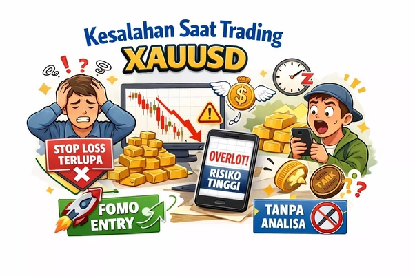 Kesalahan saat Trading XAUUSD Kesalahan saat Trading XAUUSD